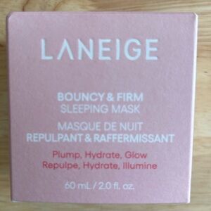 LANEIGE Bouncy & Firm Sleeping Mask NWT